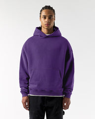 Heavy Purple Basic Hoodie