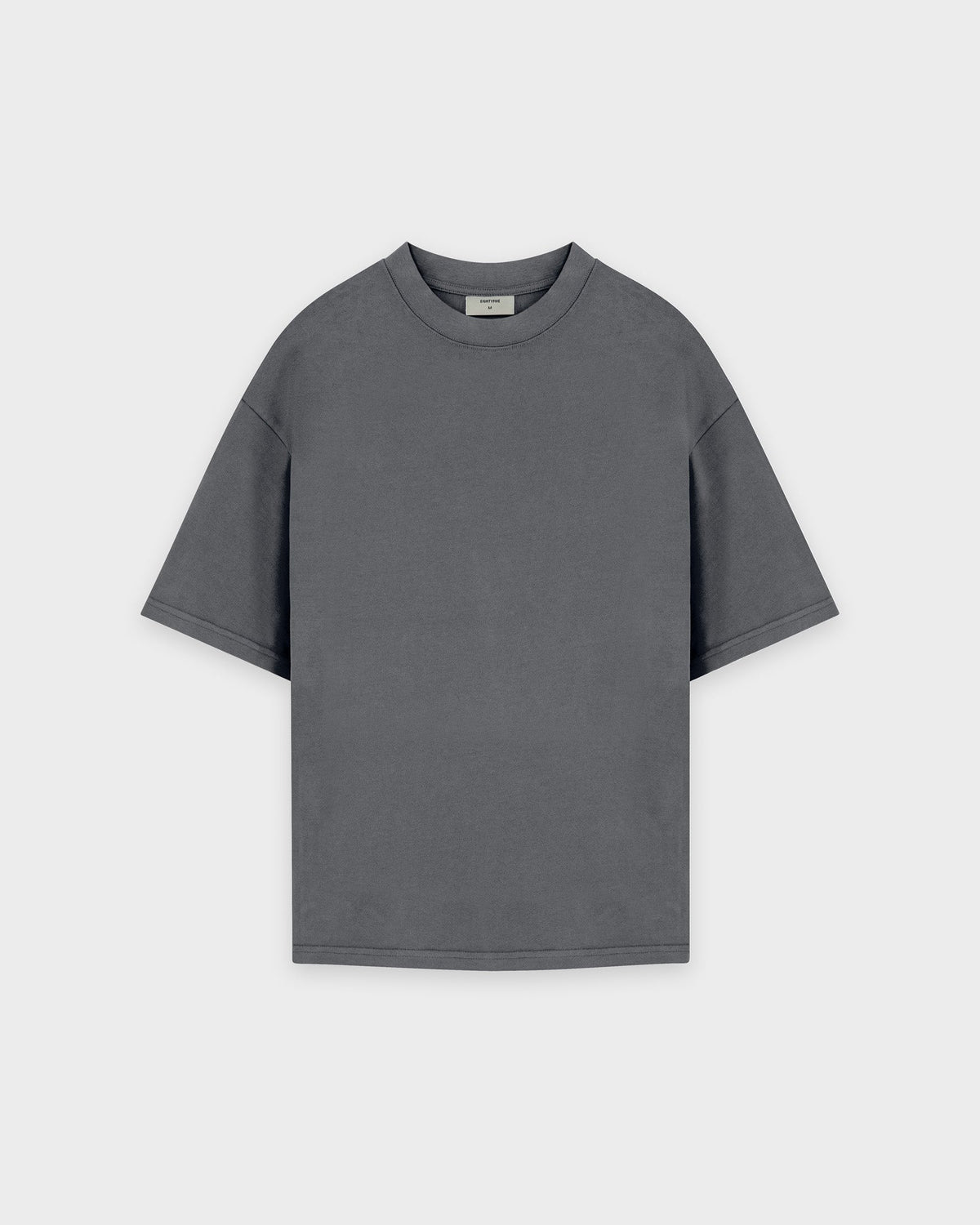 Stone Grey Basic T-Shirt