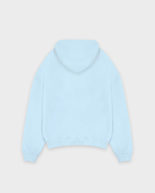 Heavy Babyblue Basic Hoodie
