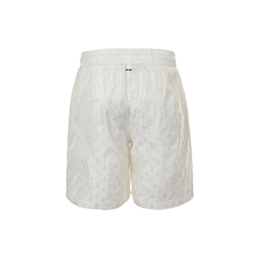 Classic all over printed dark pattern presbyopic beach shorts