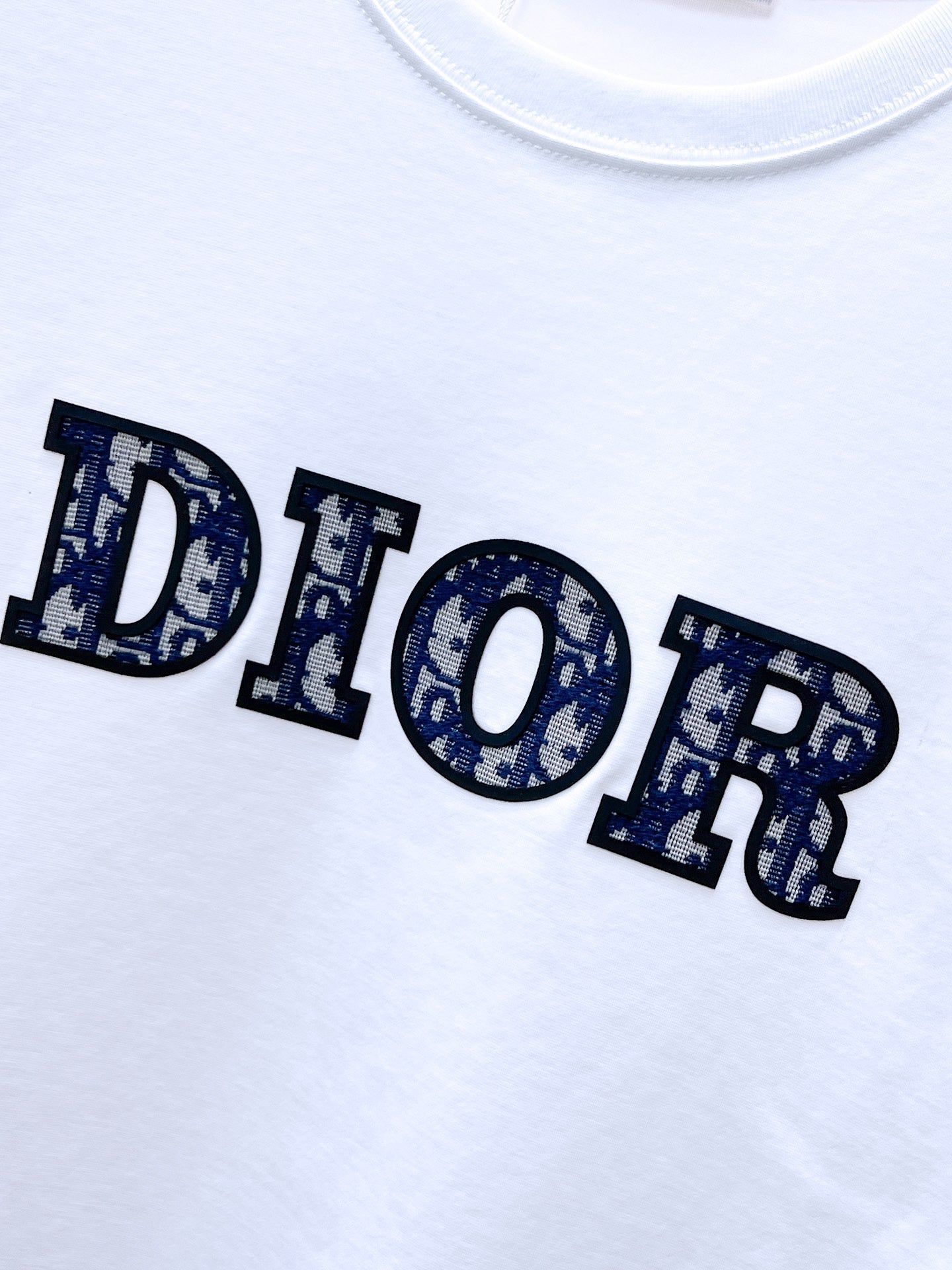 24FW NEW  printed logo crew neck T-shirt