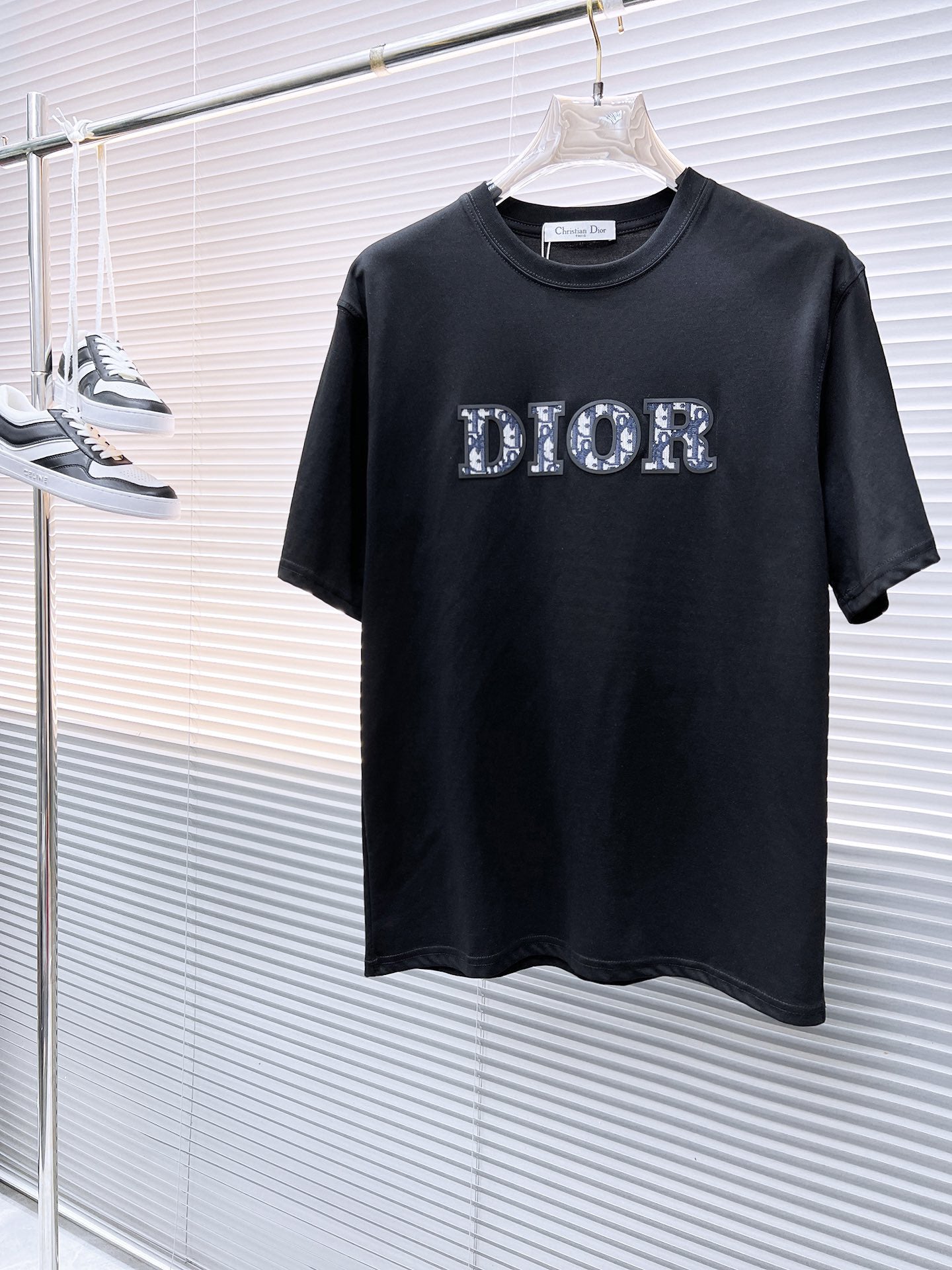 24FW NEW  printed logo crew neck T-shirt