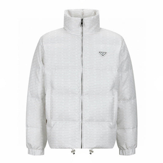 full printed down jacket