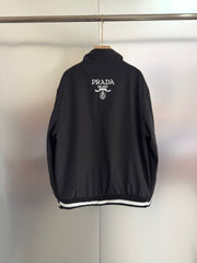 logo metal triangle logo jacket