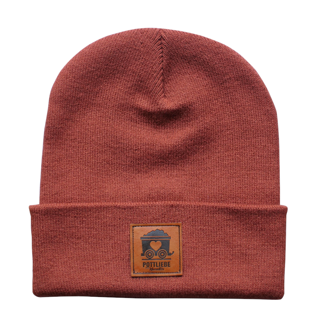 POTTLIEBE Beanie Orange Rust