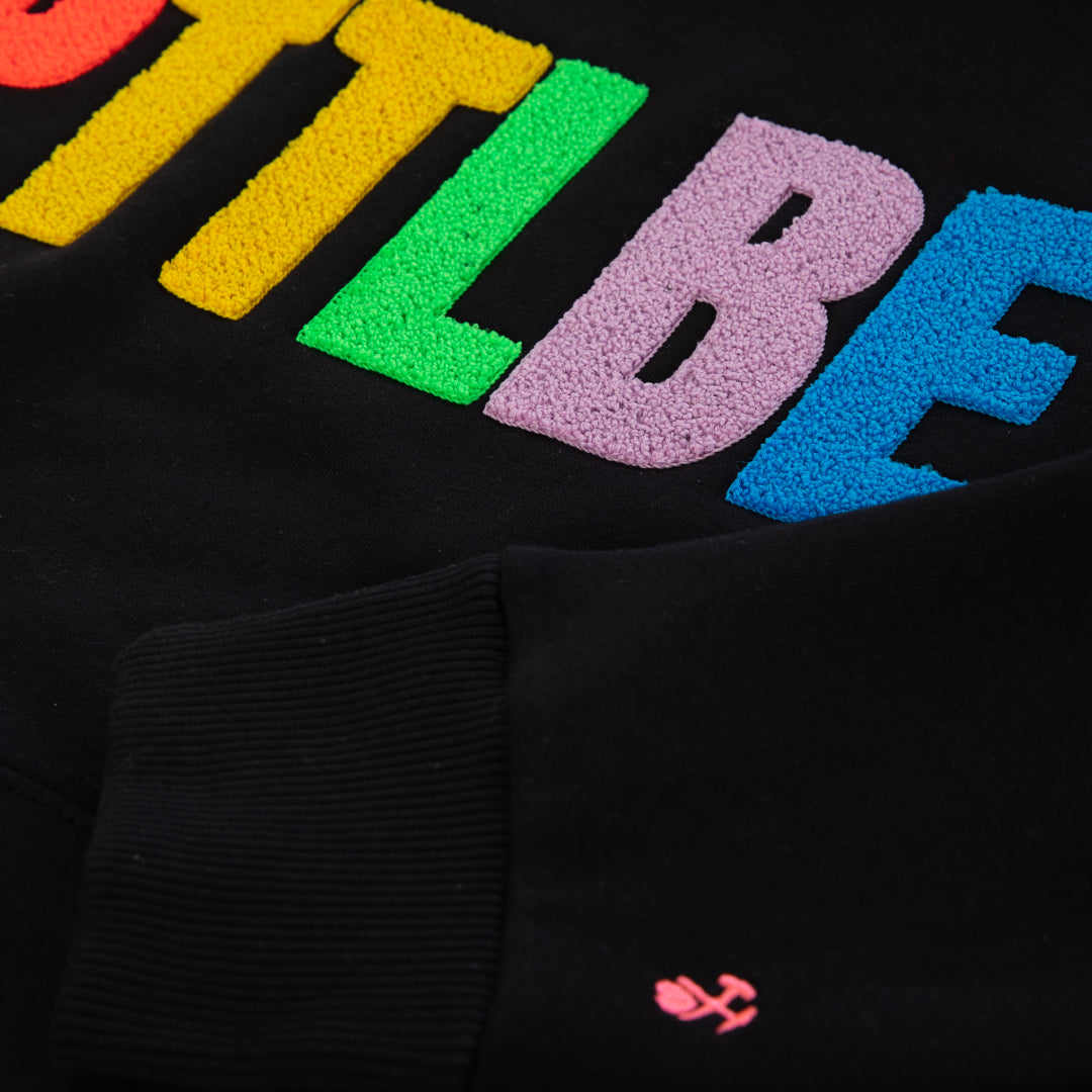 Hoodie "Rainbow" Black