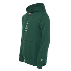 Hoodie "Love" Bottle Green