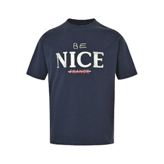 Nice alphabet short sleeve