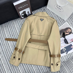 New style lapel trench coat